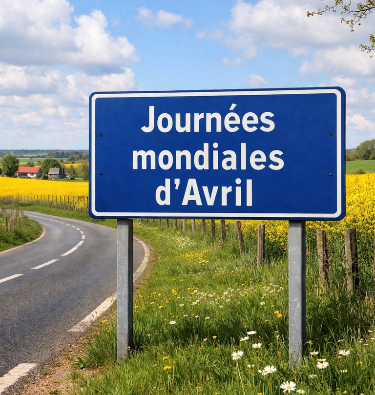 journées mondiales d'avril