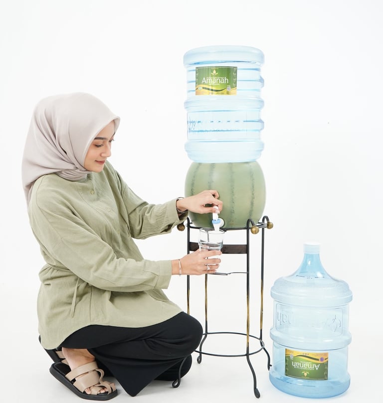 air amanah lebih segar dan berkualitas