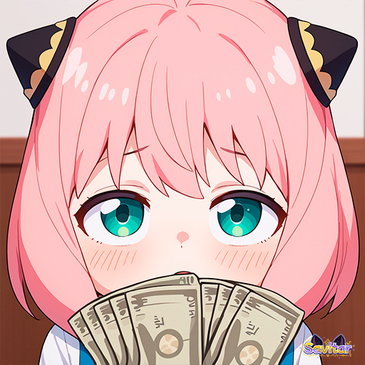 Anya Forger fake Money