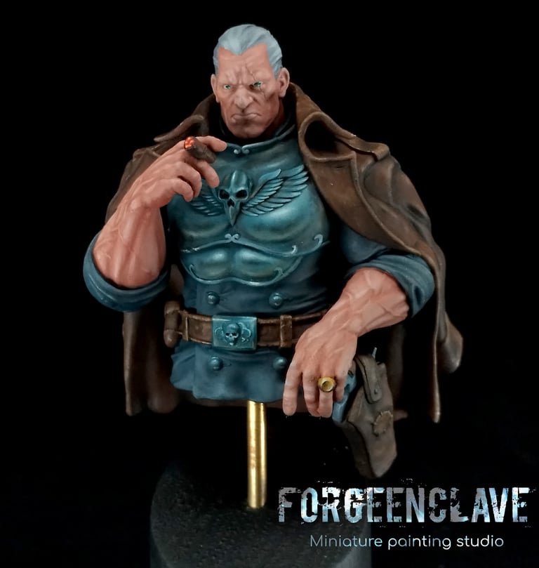 Sebastian Highway The Vulture grimdark commission warhammer40000 nonmetallicmetal NMMl