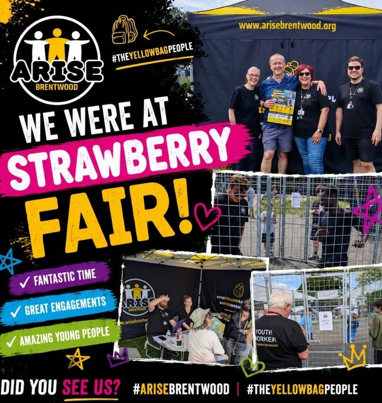 Arise Brentwood at Strawberry Fair 2026
