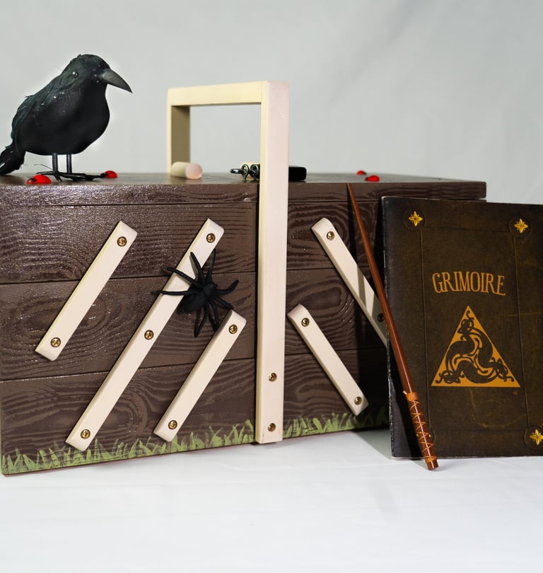 Escape Room transportable box Sorcière