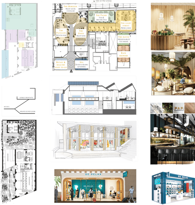 IKANN intervient pour des boutiques, des restaurants, des lounges, des spas. France et international