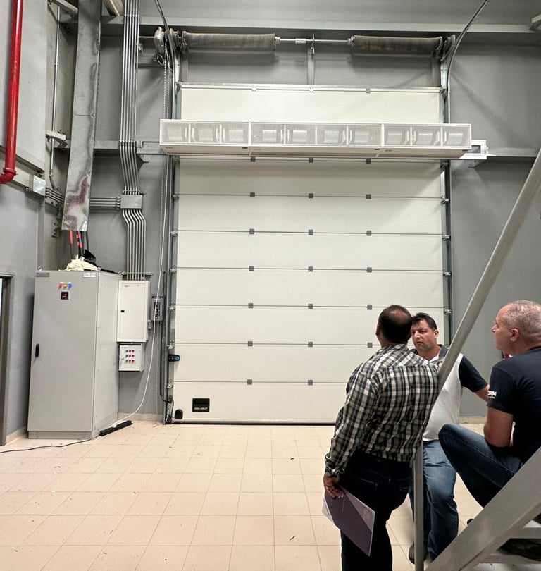 ستائر هوائية صناعية