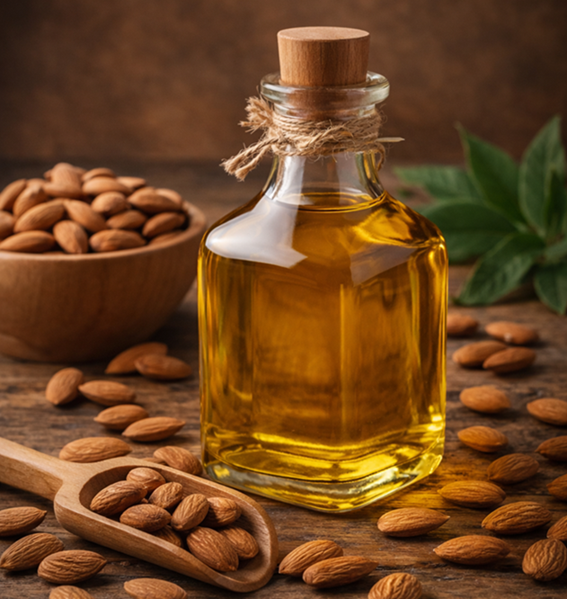 Cold pressed almond oil exporter from India – premium edible oil for bulk and private label supply