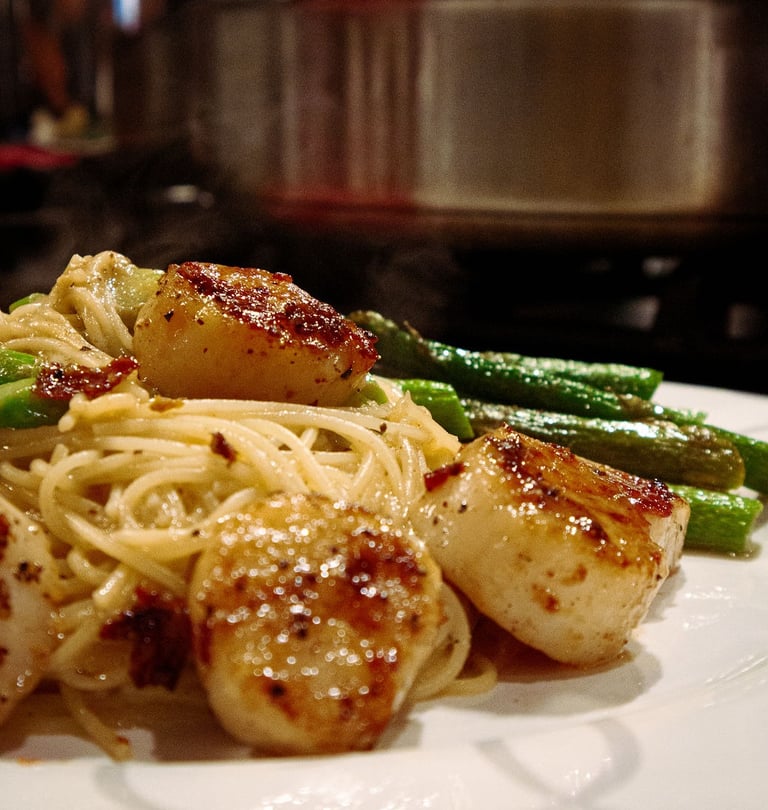 beautiful scallop plate