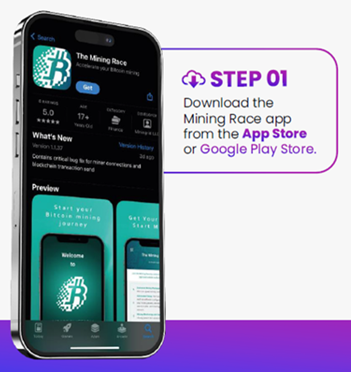 Download de Mining Race App