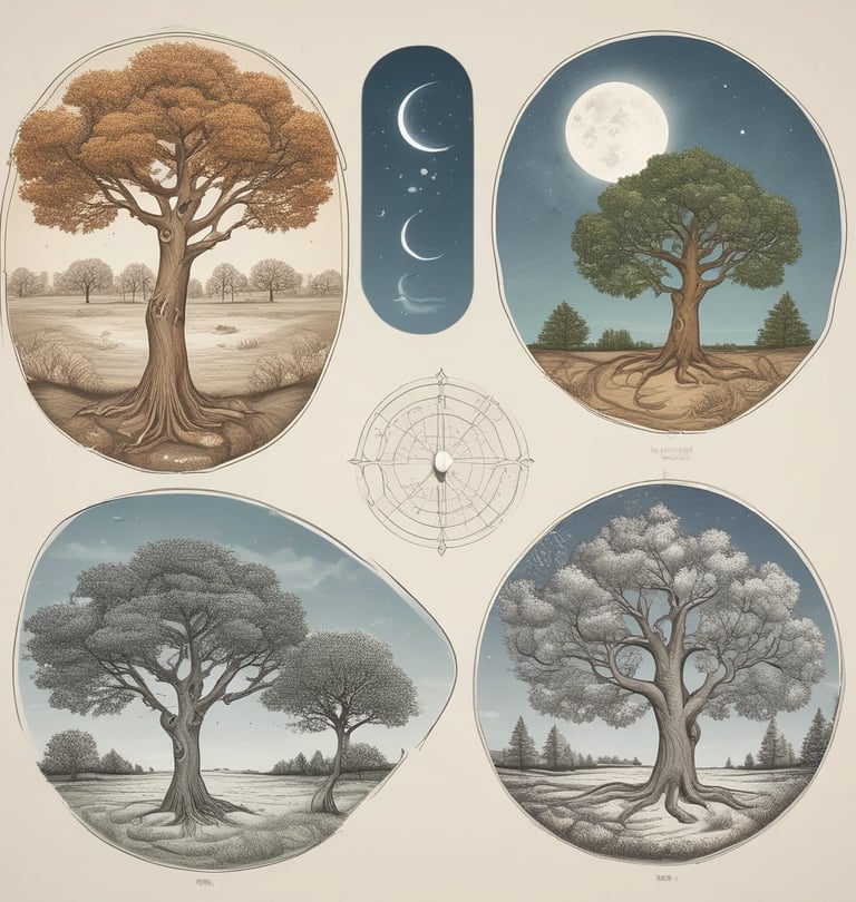 Wooden wagon wheel against stone wall