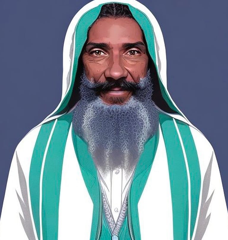 Human Rights member HR of Bad Brains cartoon contact page photo rendering at jphoenixbooking.com