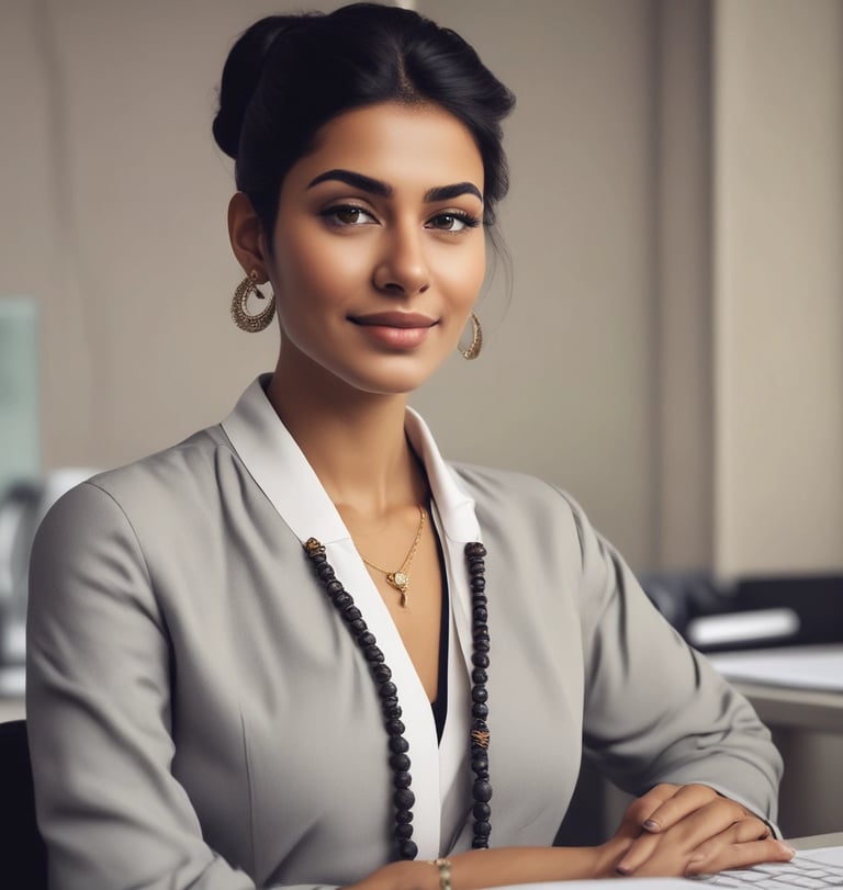 photo of white staircase