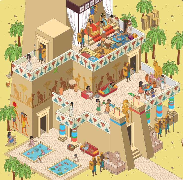 jeu observation quizz theme egypte événement
