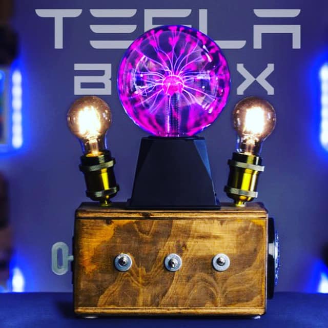 Escape room box transportable électronique tesla
