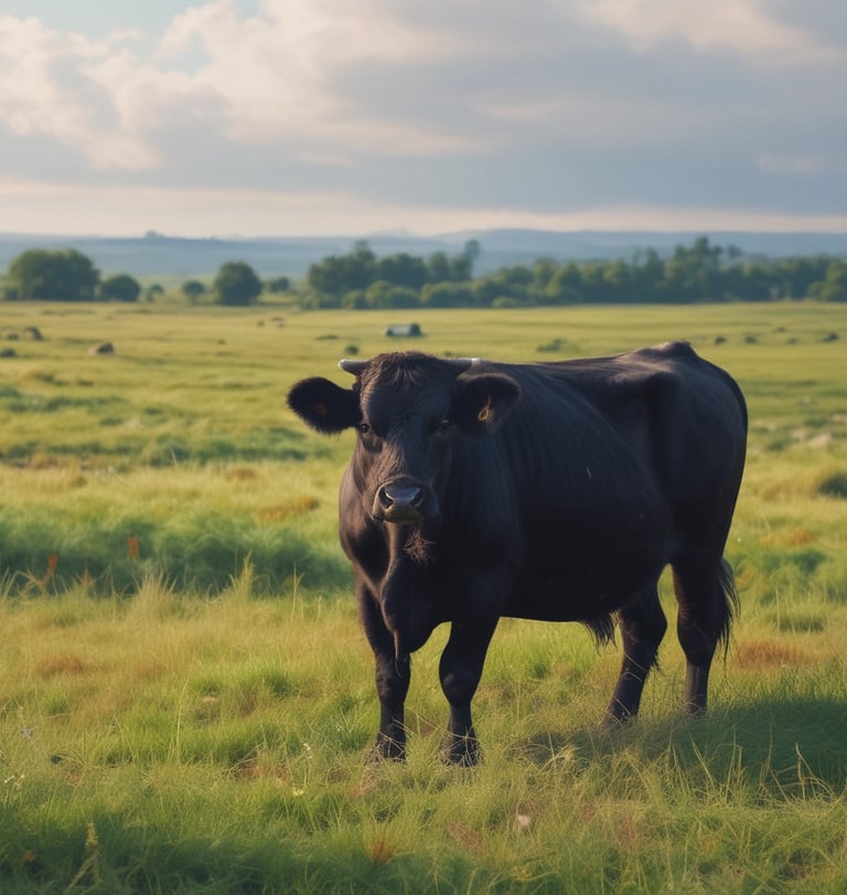 Vaca Black Angus. carne de Black Angus, Caracteristicas black Angus, Donde comer Black Angus, Grill,