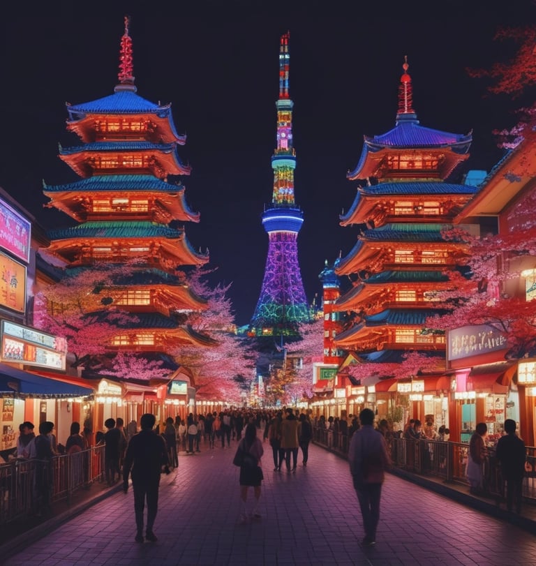 Travelers hiking along a lush green trail with panoramic ocean views.