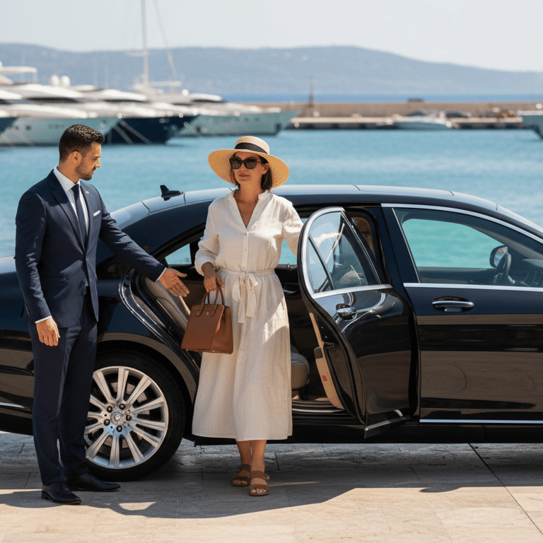 Didim chauffeur service with private driver and luxury sedan