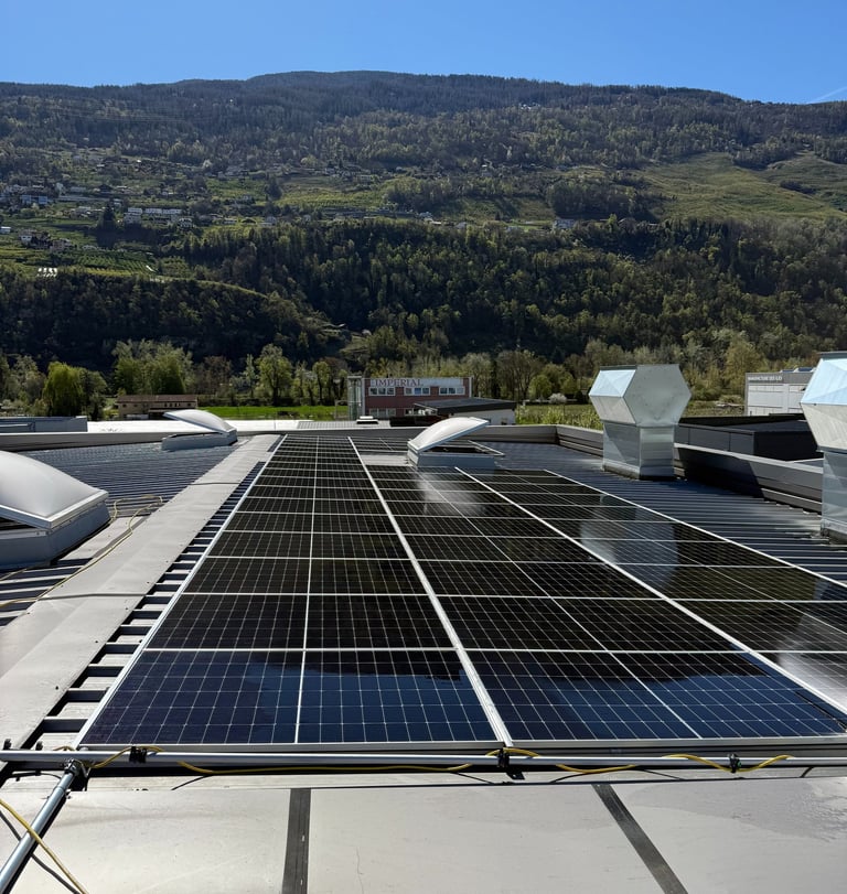 Nettoyage de panneaux solaires