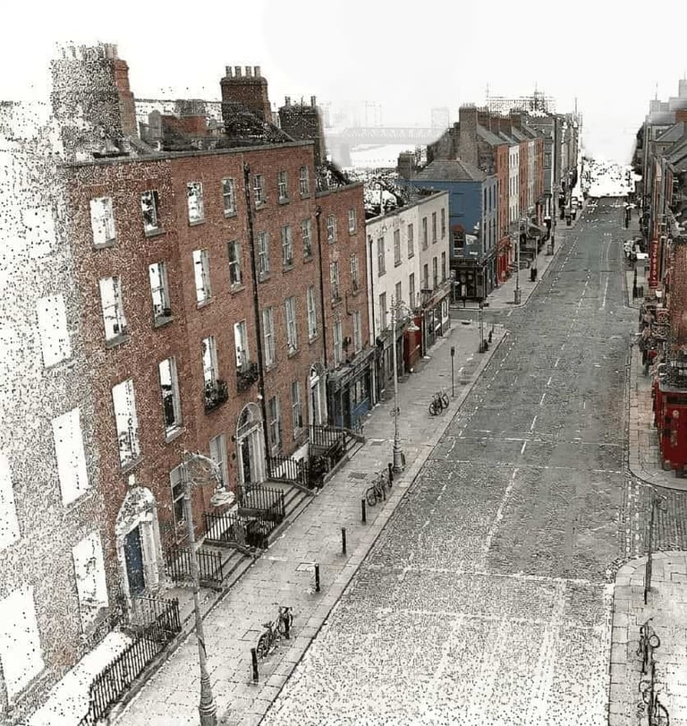 Rilievo fotogrammetrico e laser scanner di una strada con restituzione CAD GIS