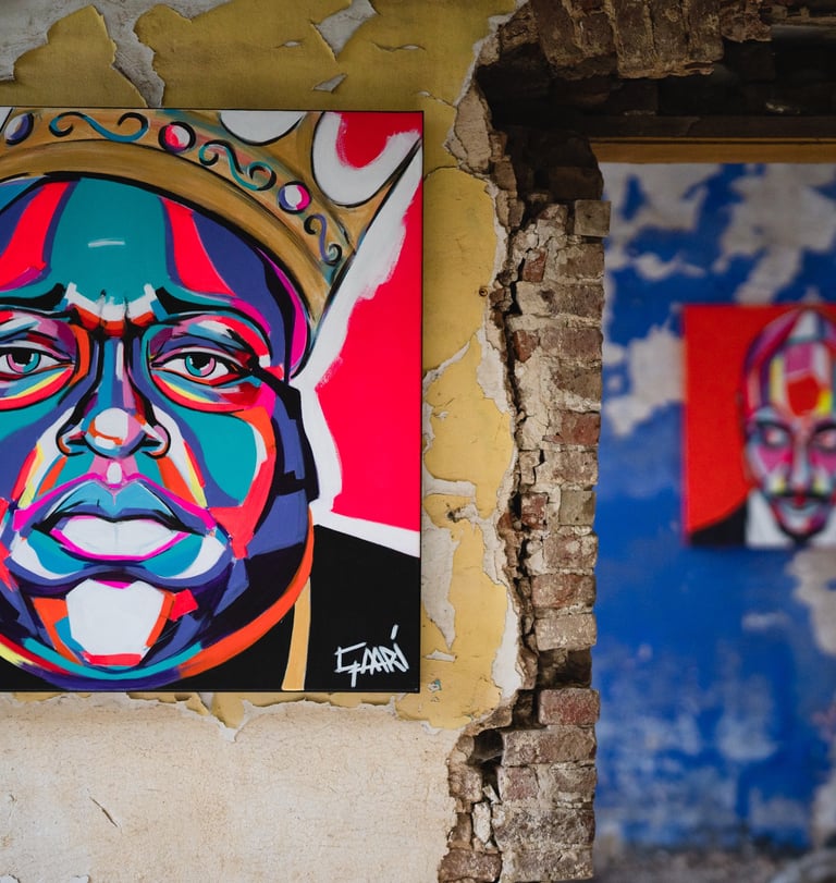 Biggie Smalls portrait