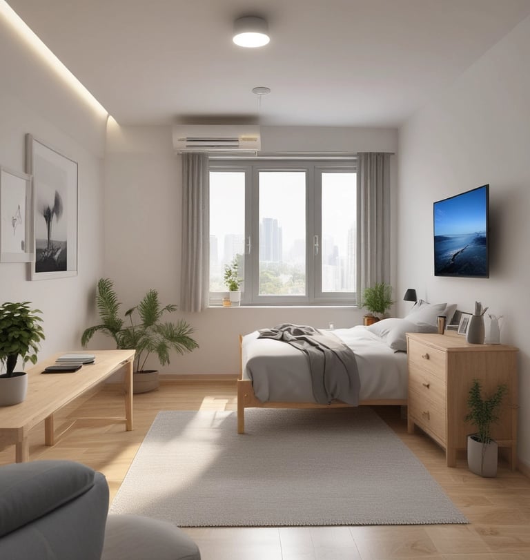 A vibrant group of active seniors enjoying a sunny outdoor community garden together.