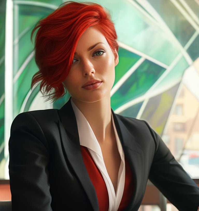 Power, poise, and red-hot precision—Madeline DaVinci