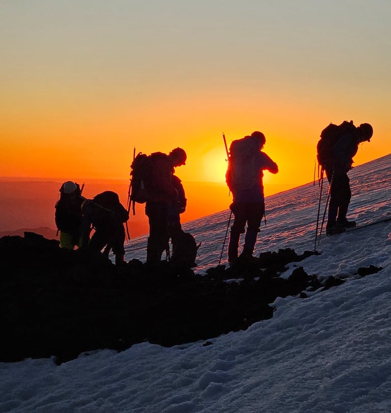 Ascenso al Volcán Lanin