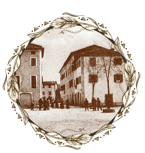 La Piazza di Montese nel 1900