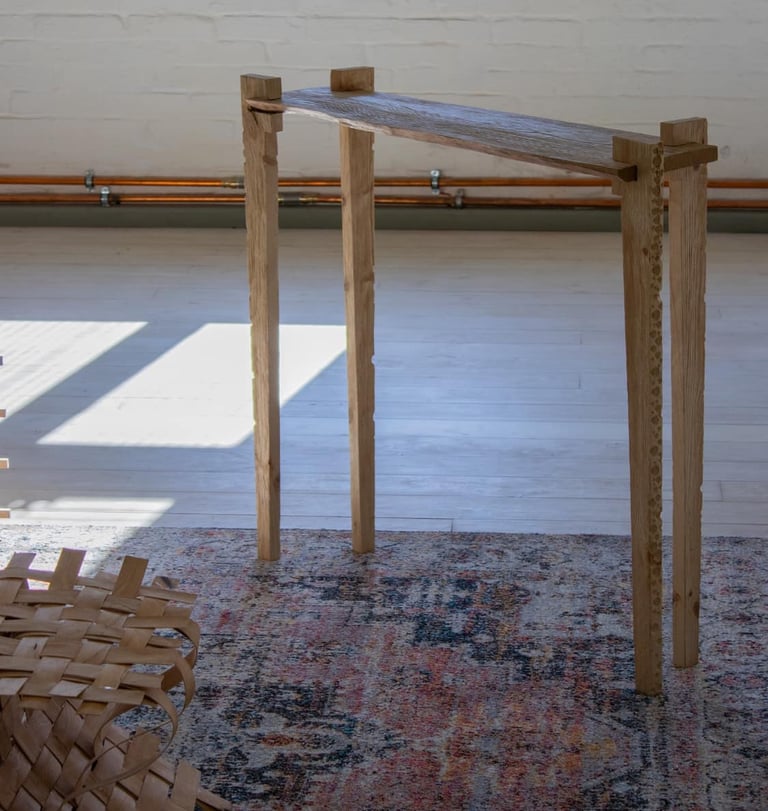 DESIGNER MADE LIMITED EDITION CONSOLE TABLE WWW.EGLEDESING.NET DESIGN AWARD