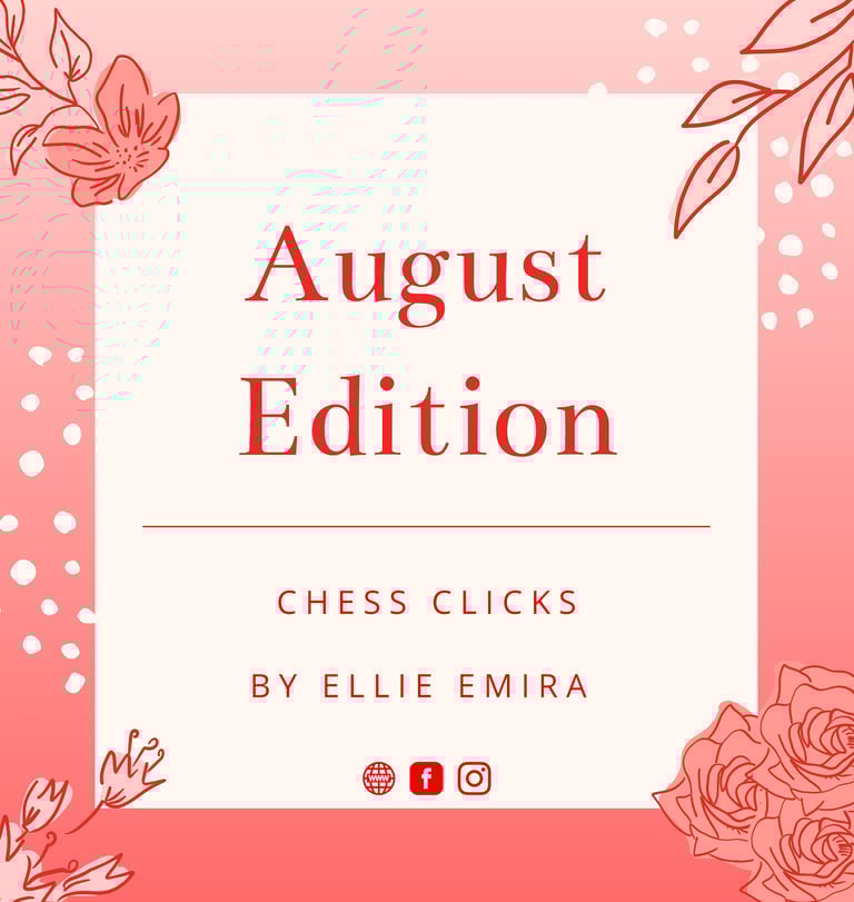 August Edition by Chess Clicks - Chess Tournaments 2022
