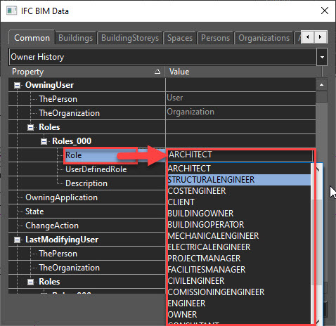 ifc bim data in xcad