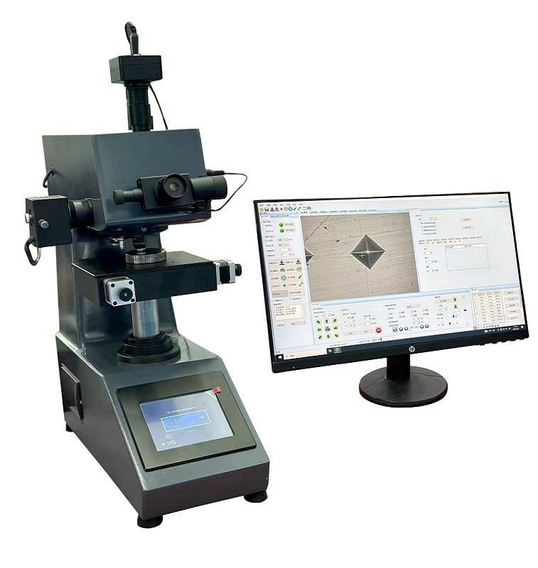 fully automated microscopic level Vickers Hardness tester system with x y z direction movement