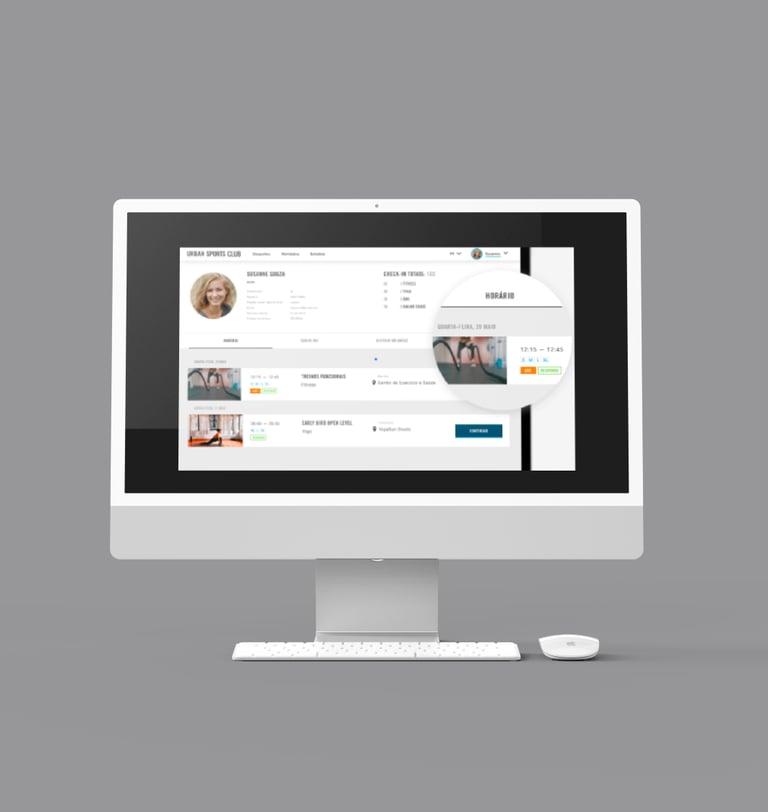 Sports brand portal