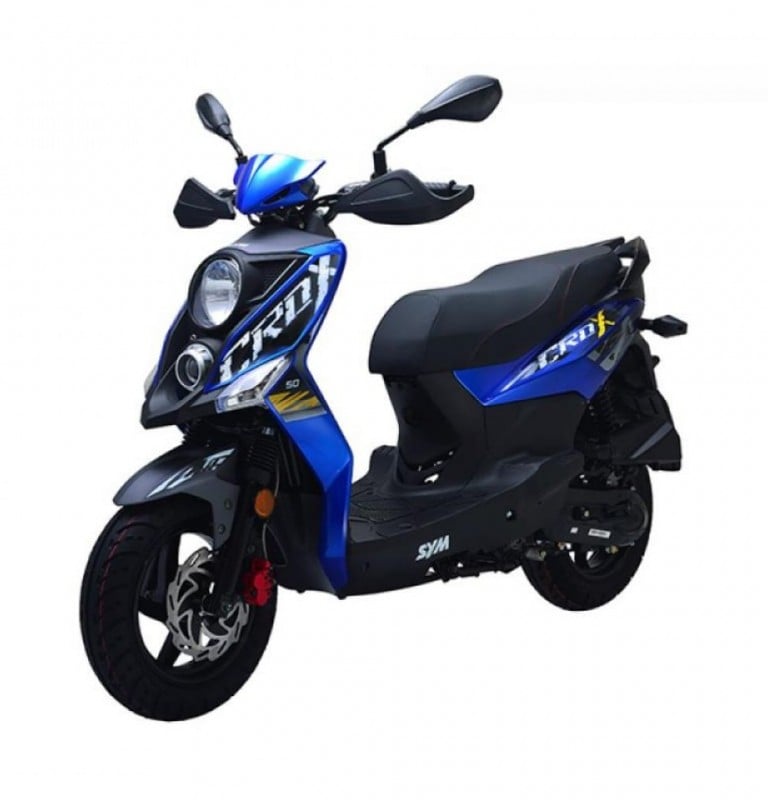 Sym Crox - sporty look - 150 cc price per day 14 euros