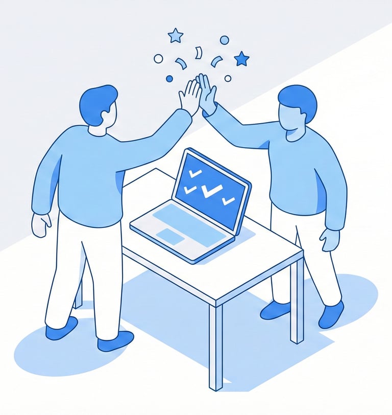 Accompagnement formation réussi - Phare du Web Morbihan