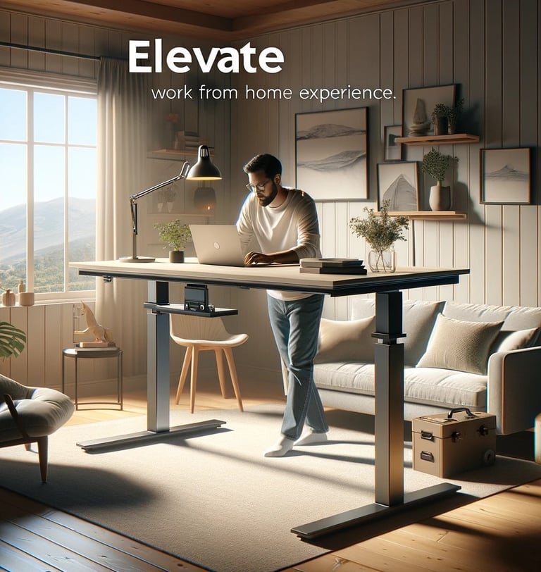 escritorio elevable Elevate