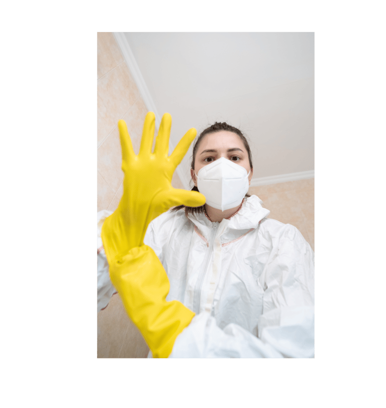 Professional Mold Remediation technician