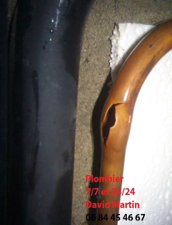 Réparation de tuyauterie colonne d immeuble en urgence LYON 24/24