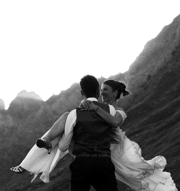 photo de couple mariage Annecy montagne