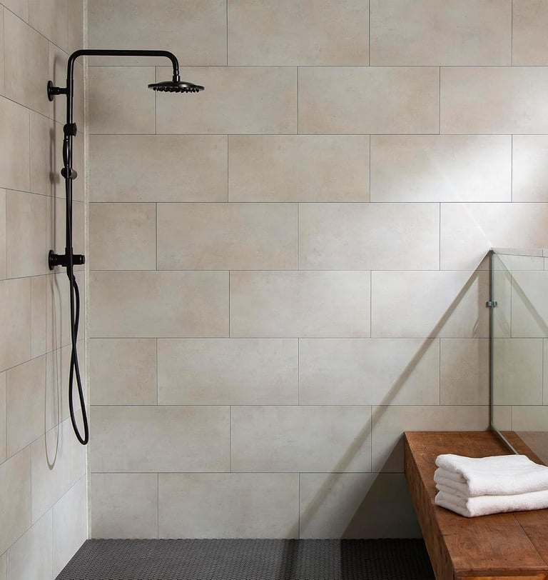 Grout free shower wall systems install