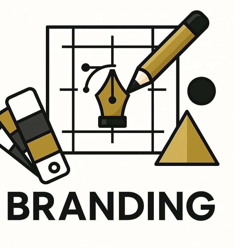 Branding and logo design icon representing Vexora brand improvement New Zeland