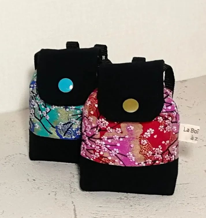 2 mini-sacs japonais