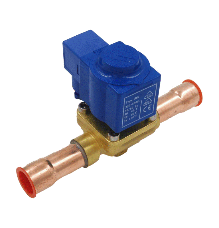 PVC solenoid valve for water systems