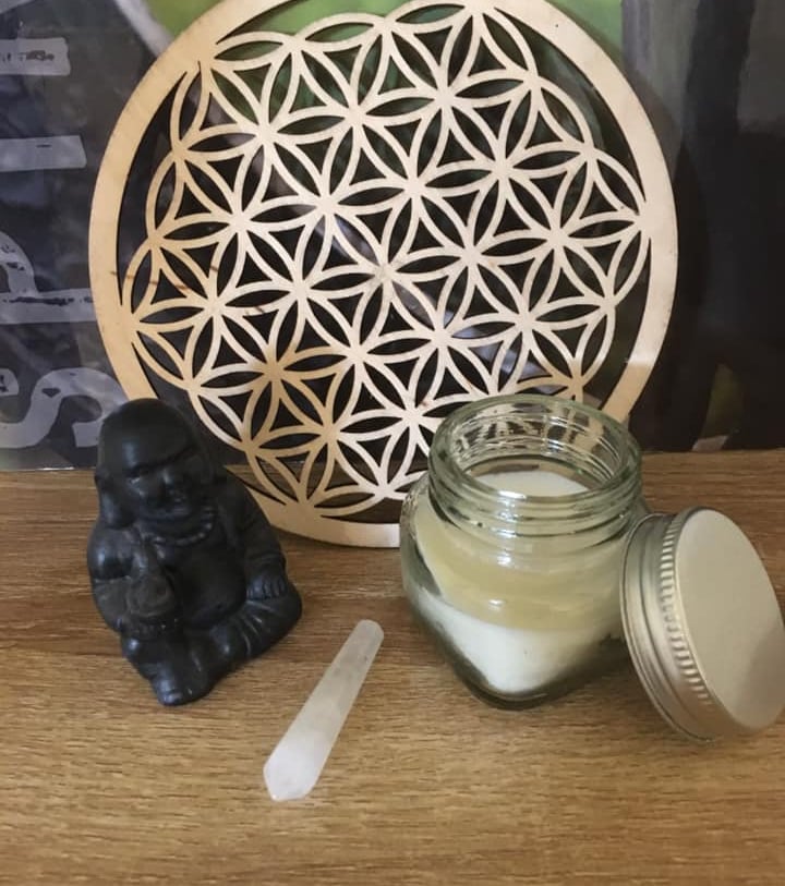 fleur de vie en bois