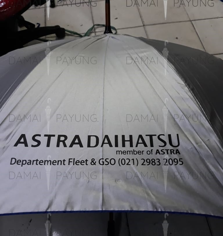 Payung promosi polos golf premium Rosida Astra Daihatsu 2