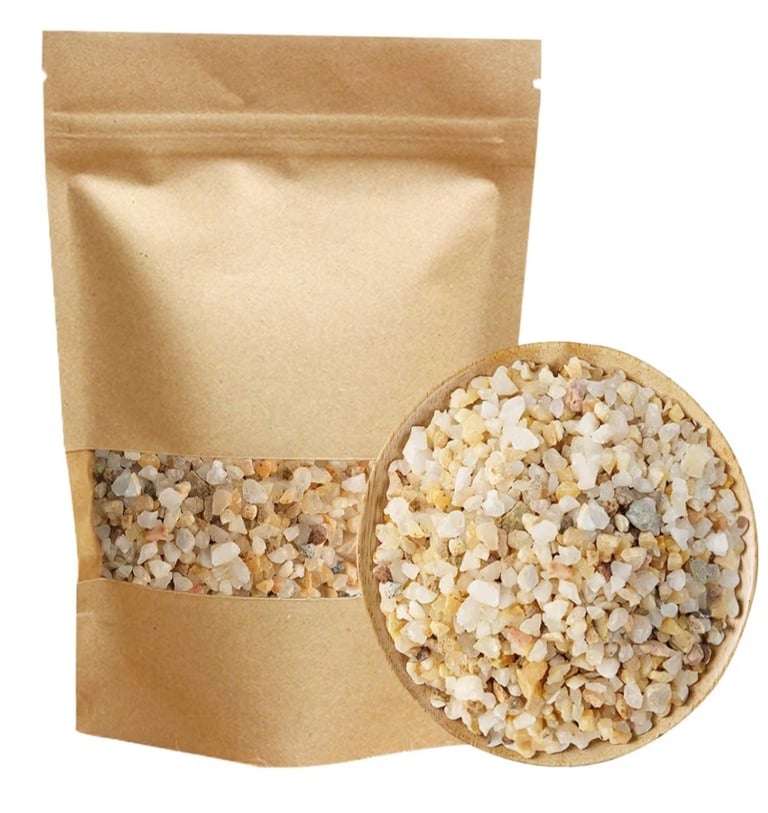 Coarse Horticultural sand used in succulent and cactus soil mixes to improve drainage