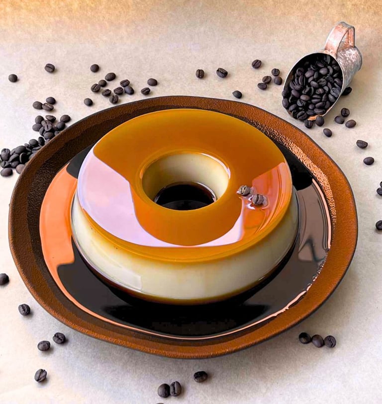 Pudim de Leite, Pudim de Café e Pudim de Paçoca