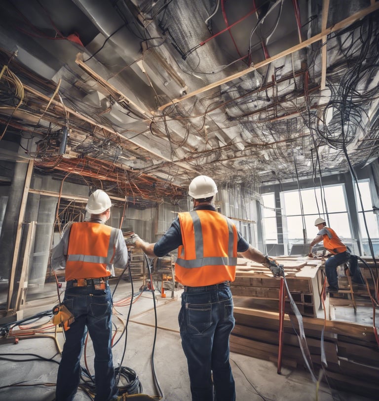 engineers in site