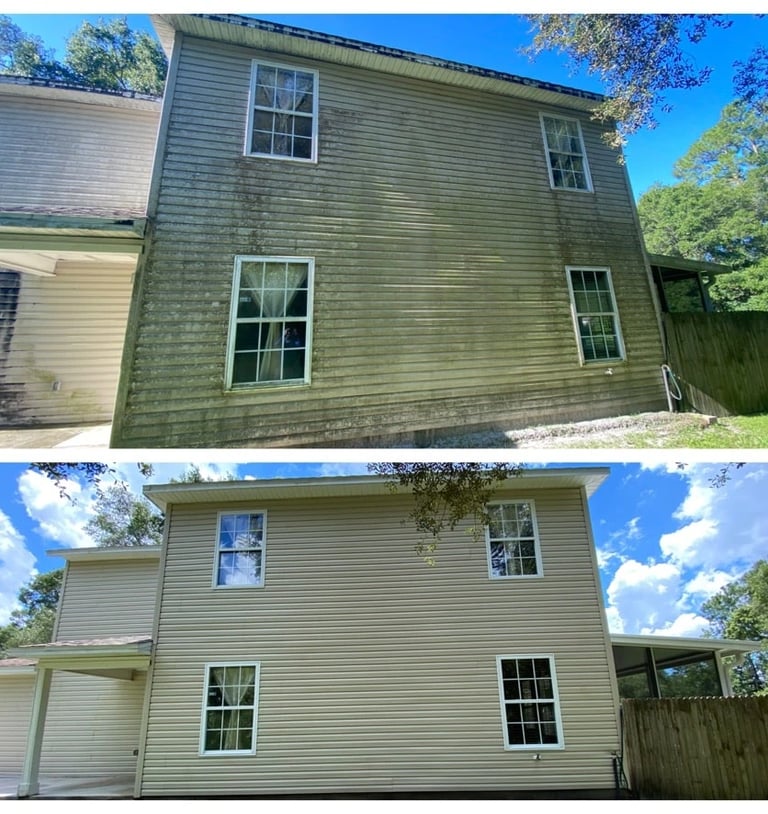 House Soft Washing Cleaning in New Port Richey FL