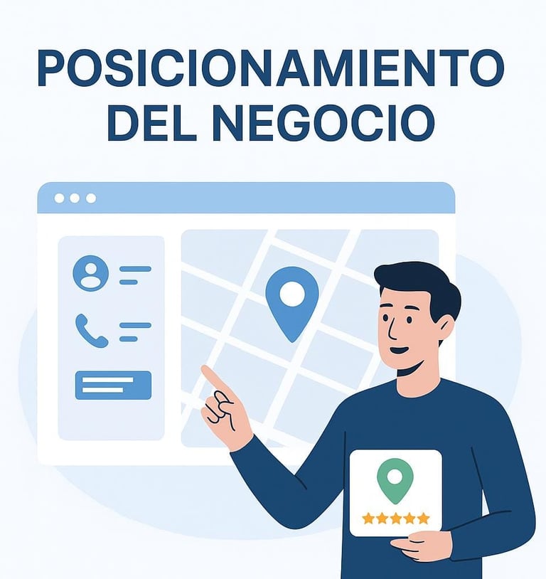 Posicionamiento local del negocio en Google Maps y directorios digitales