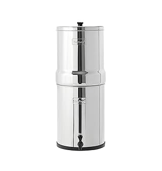 Berkey countertop gravity water filter system