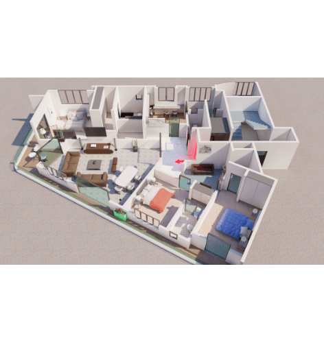 appartements en vente à dakar point E , ZONE B